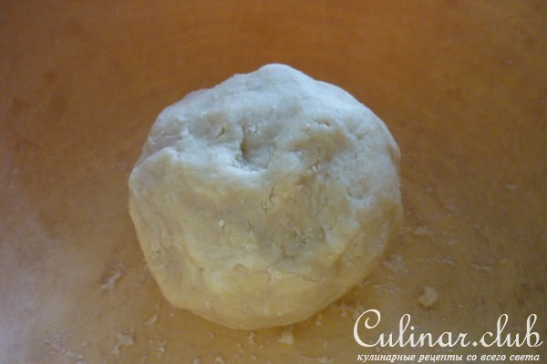 Яблочная кростата с сыром
