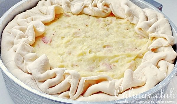 Апулийский картофельный пирог / Torta di patate alla pugliese