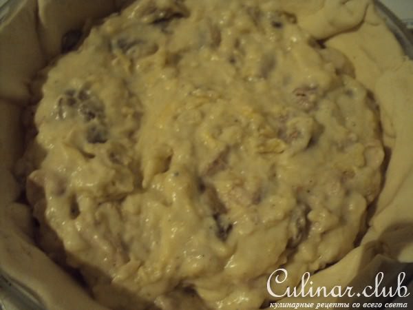 Французский пирог с курицей (Tourte au poulet)