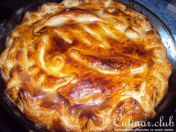 Французский пирог с курицей (Tourte au poulet)