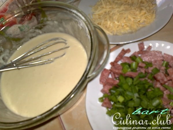 Закусочный пай на ланч