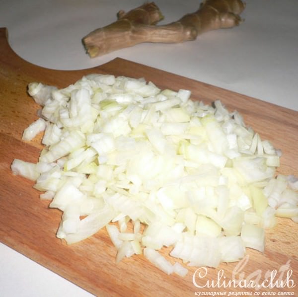 Самый легкий пирог с курицей.