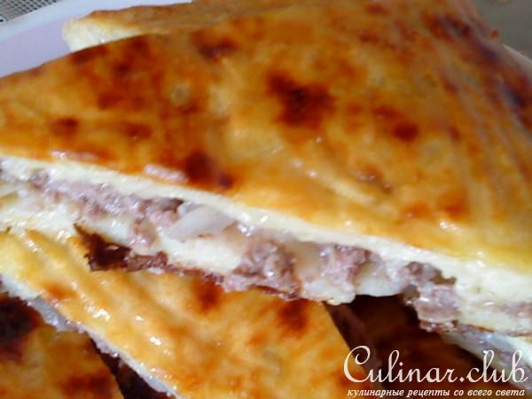 Пирог с мясной начинкой(вариант)