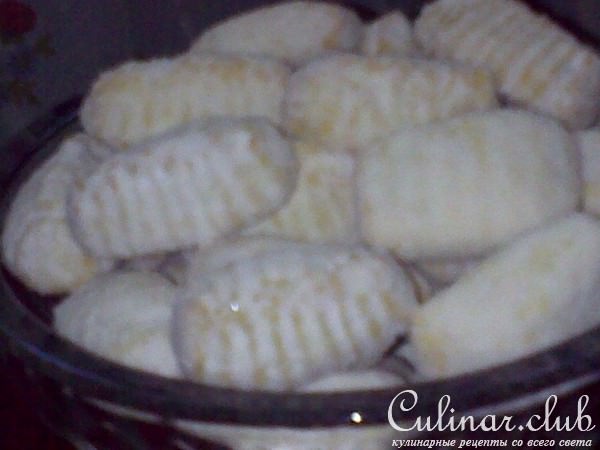 Песочное печенье "Снежок"