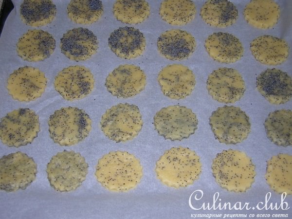 ПЕСОЧНОЕ ПЕЧЕНЬЕ С МАКОМ