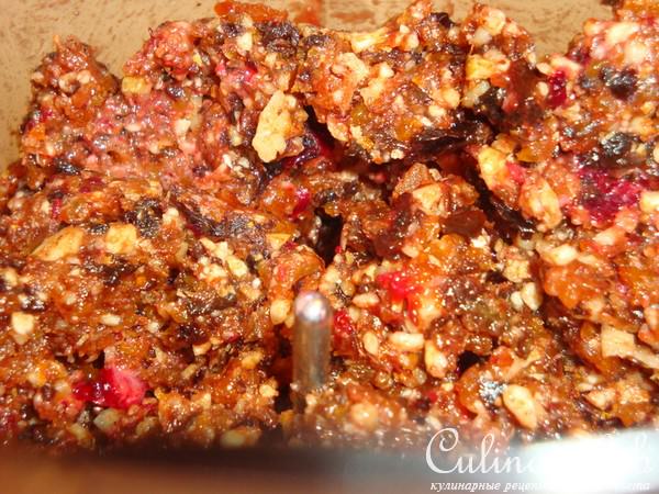 Простое и вкусное печенье с сухофруктами