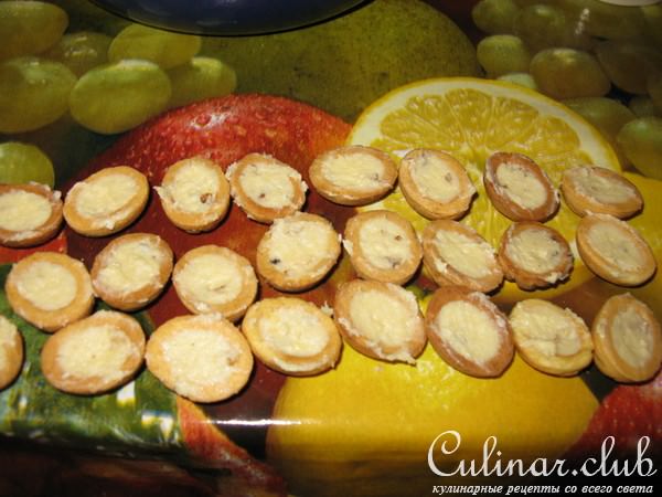 Печенье " Орешки " с заварным кремом