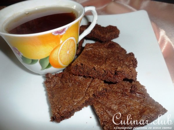 Шоколадное печенье с Fieur de sel от Пьера Эрме