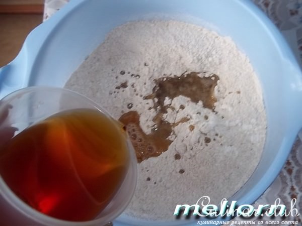 Чайное овсяное печенье