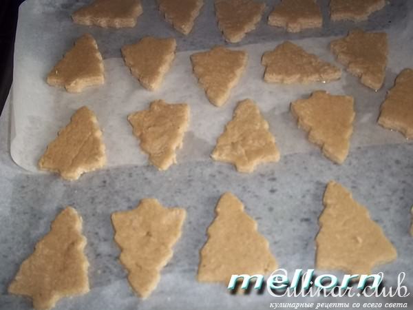 Чайное овсяное печенье
