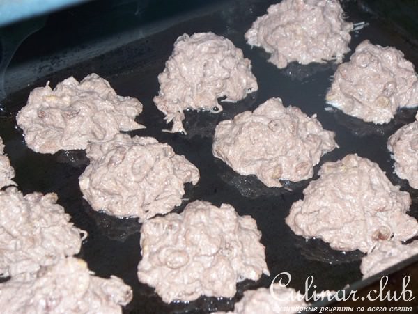 Вариант печенья из рисовой лапши !