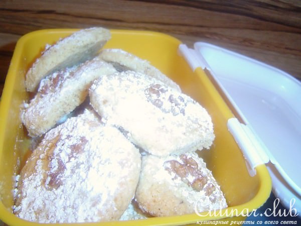 Рождественское печенье "Грецкий орешек"--- Weihnachtspltzchen "Walnusstaler"
