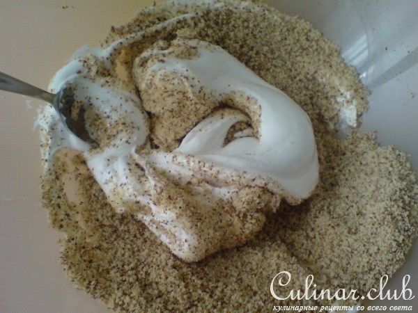 Миндальное печенье с безе"Biscotti di mandorle "