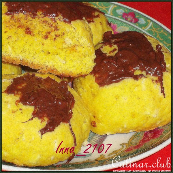 Тыквенное печенье с кокосом
