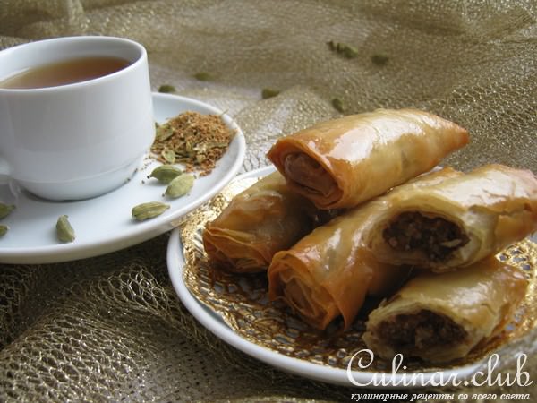 Пахлава "дамские пальчики".(baklava fingers)