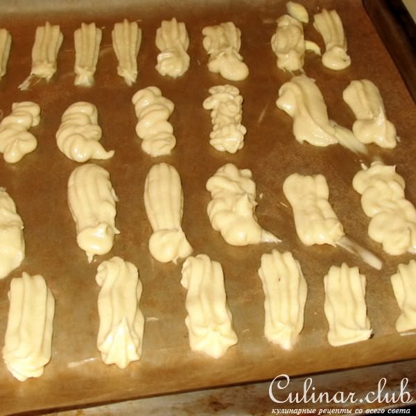 "Кошачьи язычки", печенье