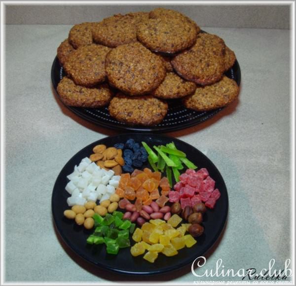 Пряники с цукатами и орехами "Искушение".