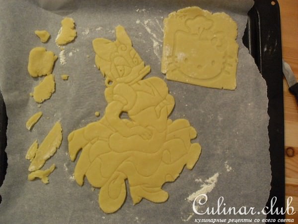 Сметанное печенье "Daisy Duck"