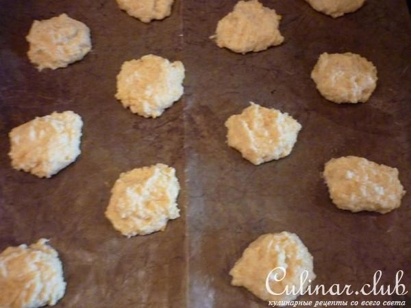 Печенье из манки с апельсином и тыквой