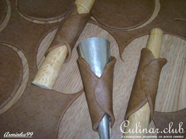 Сицилийские трубочки - Cannoli с творожным кремом