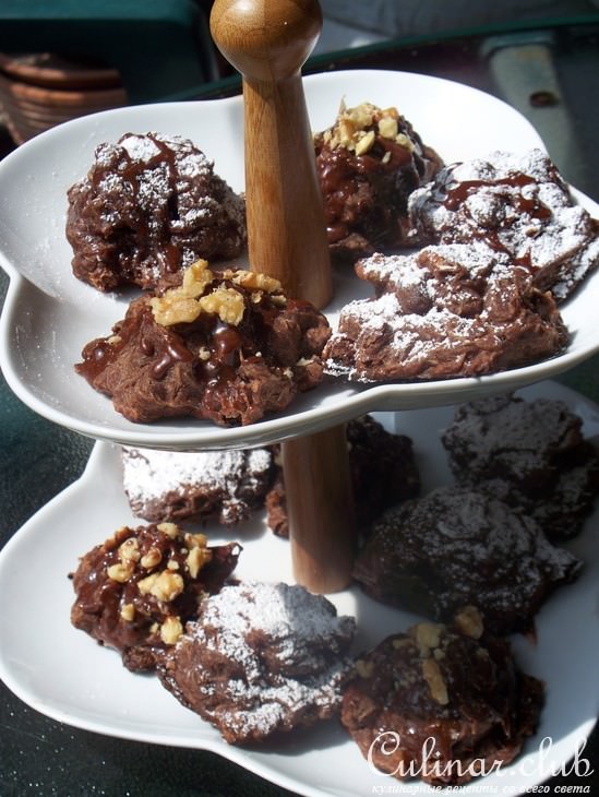 Вариант печенья из рисовой лапши !