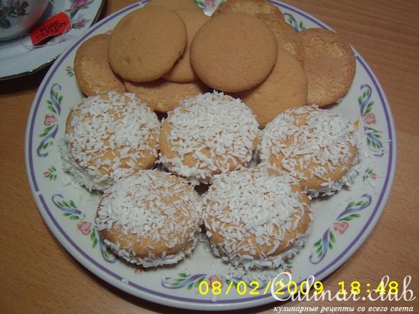 Пирожные "Снежки"