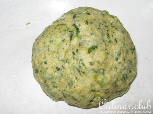 Бублички с зеленью-быстрый перекус!