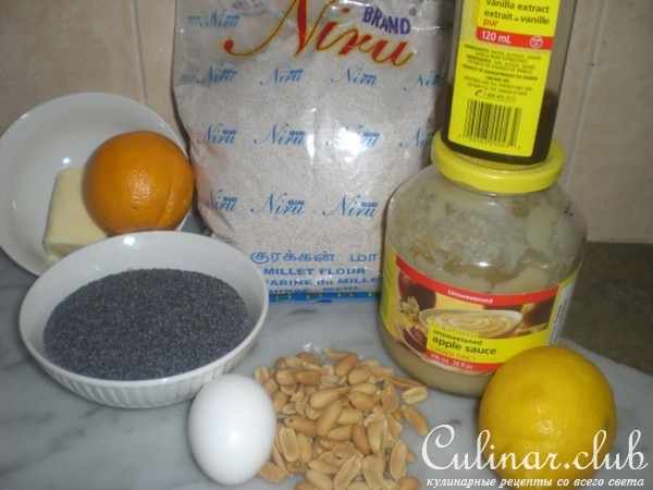 Вариант печенья из муки каракан-kurakkan !!!
