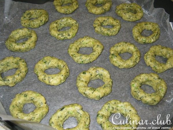 Бублички с зеленью-быстрый перекус!