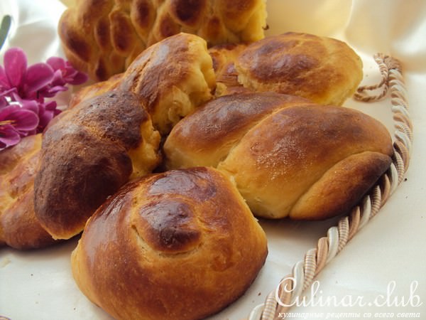 Бриоши - воздушные французские булочки