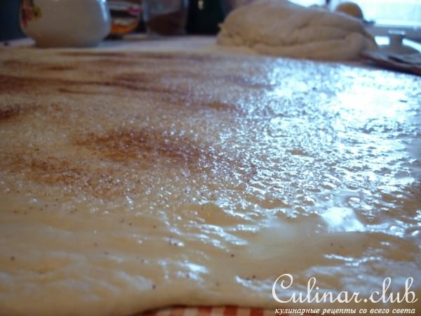 Пирог с черникой и плюшечки с корицей и арахисом по рецепту нашей мамочки-бабулички)))