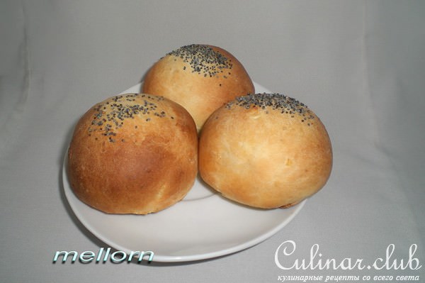 Ароматные булочки (постные)