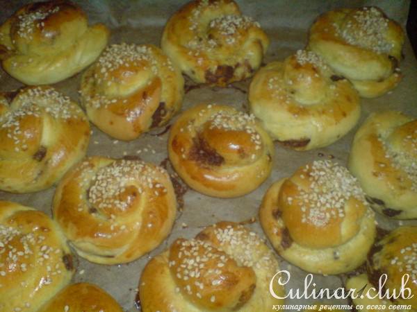 Булочки-завитушки с корицей