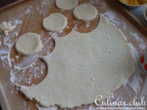 Творожные пирожки с апельсинами