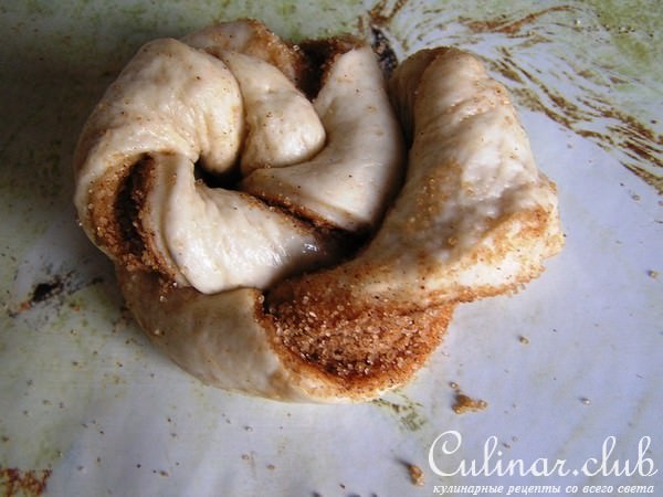 Сдобные коричные булочки- витушки. Для именинницы.