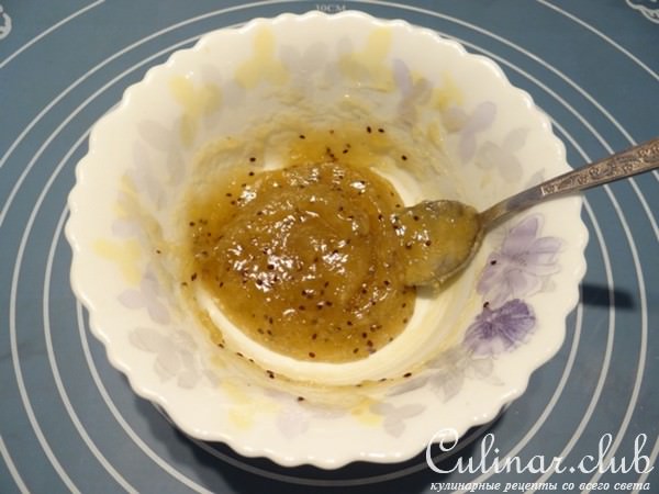 Булочки с джемом из киви