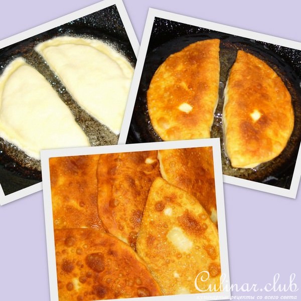 Чебуреки мясокапустные
