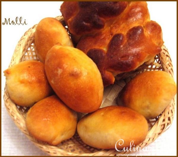 Пирожки на «два укуса» с мясом (мой вариант)