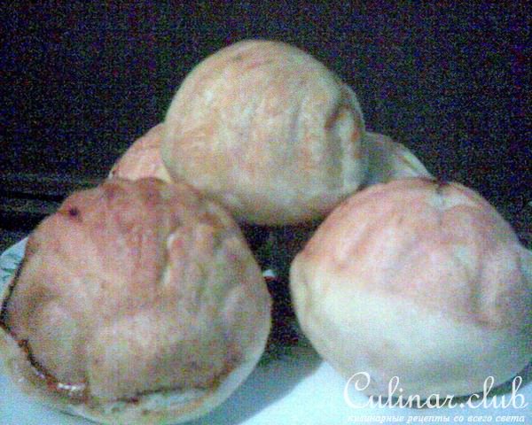 Булочки с яйцом, брынзой, зеленью ... - практически классика