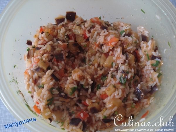 пирожки с баклажанами