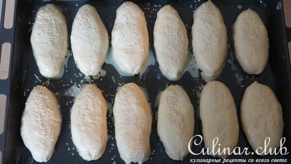 Пирожки с двумя начинками (вариант, новогодняя эстафета)
