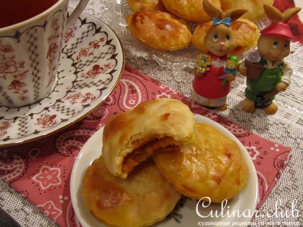 Пирожки с морковной начинкой для Зайки