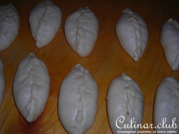 Жареные пирожки с картошкой и печёнкой