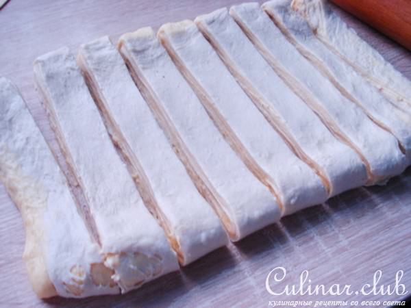 Воздушные слойки-булочки