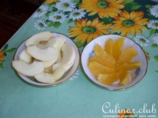 Творожные пирожки с апельсинами
