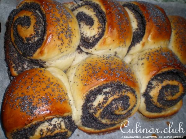 Маковые булочки