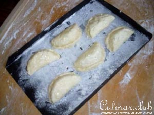 Творожные пирожки с апельсинами