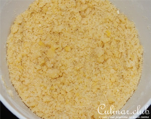 Песочные корзиночки с творогом
