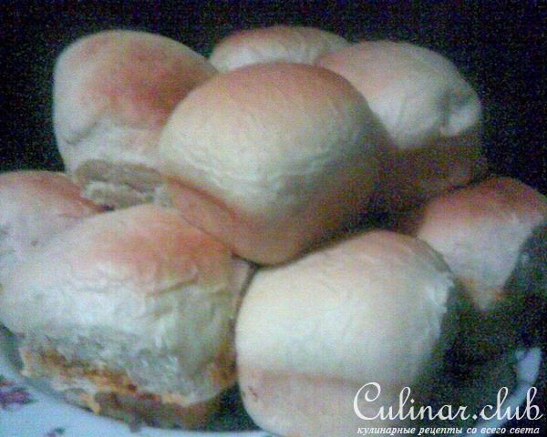 Начинка с капустой для пирожков (постные пирожки - булочки с капустой)