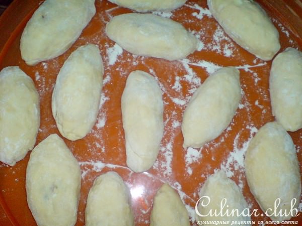 Жареные пирожки из творожного теста